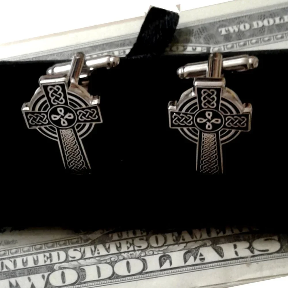 Celtic Cross Cufflinks